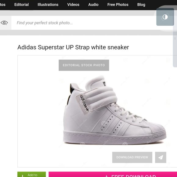 All star high top all white shell toe addidas - Picture 2 of 5